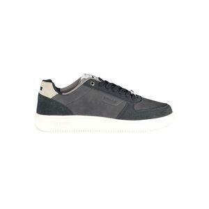 Gas Blue Polyester Men Men's Sneaker
